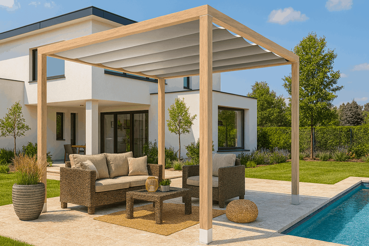 Timber CUBE Slide - volně stojící konstrukce / cena 58.000,- Kč